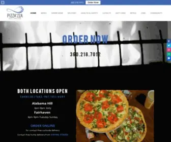 Pizzazza.com(Bellingham Pizza) Screenshot