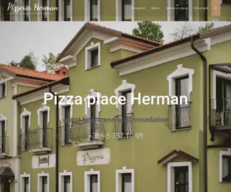 Pizzeria-Herman.com(Pizzeria Herman) Screenshot