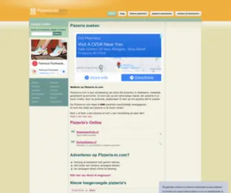 Pizzeria-IN.com(Pizzeria IN) Screenshot