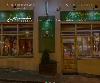 Pizzeria-Labamba.pl(Pizzeria La Bamba) Screenshot