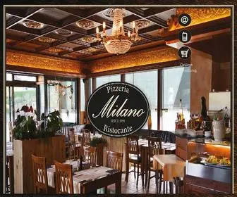 Pizzeria-Milano.ch(Since 1999) Screenshot