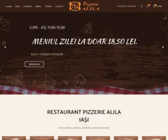 Pizzeriaalila.ro(Pizzeria Alila) Screenshot