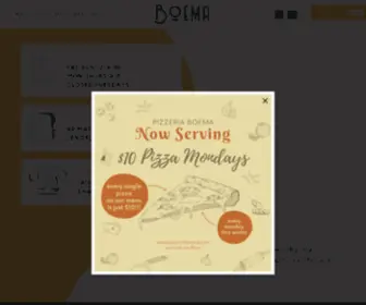 Pizzeriaboema.com(Pizzeria Boema) Screenshot