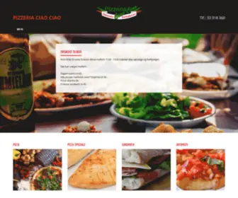 Pizzeriaciaociao.dk(Pizzeria Ciao Ciao) Screenshot