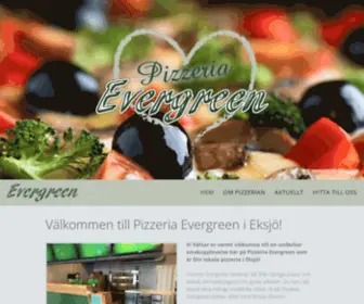 Pizzeriaevergreen.se(Pizzeria Evergreen) Screenshot