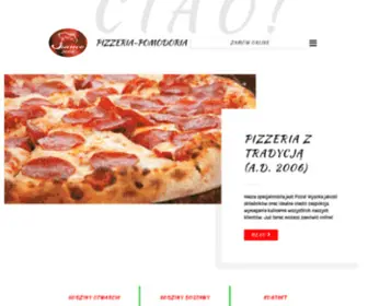 Pizzeriafranco.pl(Pizzeria Franco Kraków ul.Dobrego Pasterza) Screenshot