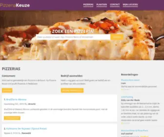 Pizzeriakeuze.nl(Pizzeriakeuze) Screenshot