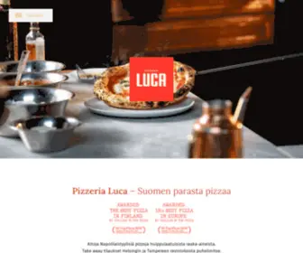 Pizzerialuca.fi(Pizzeria luca) Screenshot