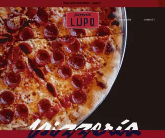 Pizzerialupo.com(Pizzeria Lupo) Screenshot
