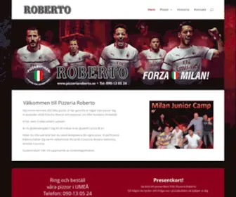 Pizzeriaroberto.se(Pizzeriaroberto) Screenshot