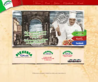 Pizzeriarotunda.sk(Talianska pizza v Ružinove) Screenshot