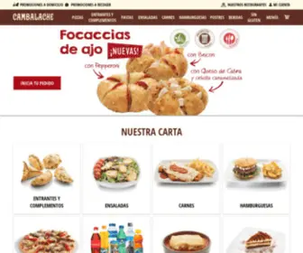 Pizzeriascambalache.es(Cambalache) Screenshot