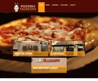 Pizzeriavaldiano.com(Pizzeria Valdiano) Screenshot