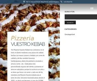 Pizzeriavuestrokebab.com(Pizzeria en Granada) Screenshot