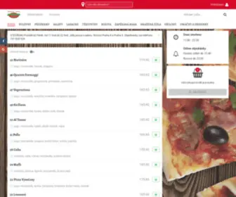 Pizzeriavysocany.cz(Pizza) Screenshot