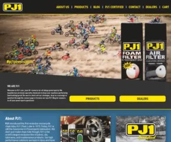 PJ1.com(The Premier Powersports Specialty Chemical Supplier) Screenshot
