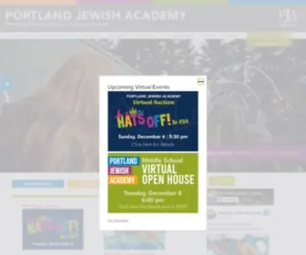 Pjaproud.org(Portland Jewish Academy) Screenshot