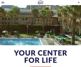 PJCC.org(Peninsula Jewish Community Center in Foster City) Screenshot