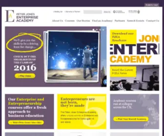 Pjea.org.uk(Peter jones) Screenshot