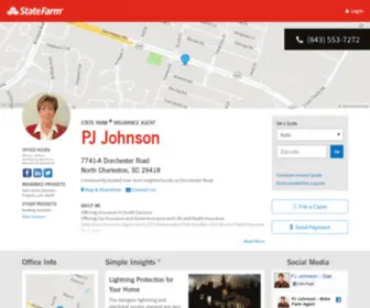 Pjjohnsonagent.com(State Farm Insurance Agent PJ Johnson in North Charleston SC) Screenshot