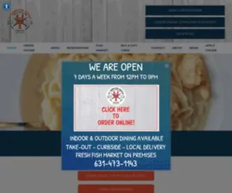 Pjlobsterhouse.com(Seafood Restaurants Port Jefferson) Screenshot