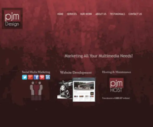 PJmdesign.com(PJM Design) Screenshot