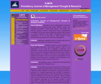 PJMTrjournal.in(PJMTR) Screenshot