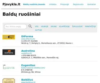 Pjovykla.lt(Baldų) Screenshot