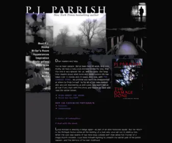 Pjparrish.com(Author P.J) Screenshot