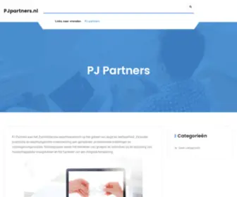 Pjpartners.nl(PJpartners) Screenshot