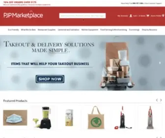 PJpmarketplace.com(A Restaurant Supply and Janitorial Superstore) Screenshot