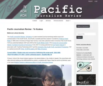 Pjreview.info(Pacific Journalism Review) Screenshot