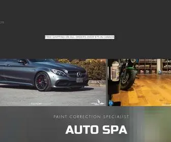 Pjsautospa.com(Paint Correction) Screenshot