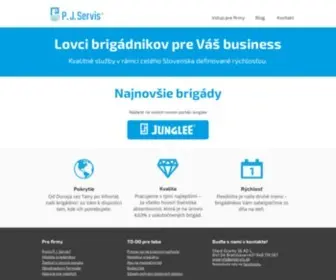 Pjservis.sk(Pjservis) Screenshot