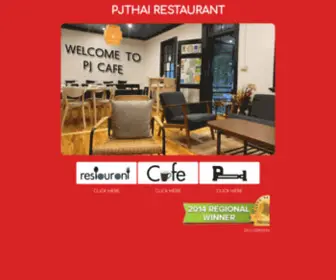 PJthairestaurant.com(PJTHAI RESTAURANT) Screenshot