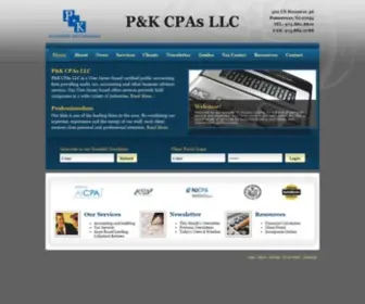 PK-Cpas.com(P&K CPAs LLC) Screenshot