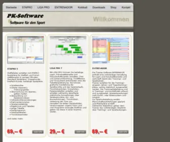 PK-Software.de(Software für den Sport) Screenshot