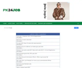 PK24Job.com(PK 24 Job) Screenshot