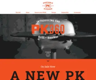 PK360Grill.com(PK 360 Grill & Smoker) Screenshot