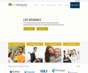 Pkainsurance.com(PKA Insurance) Screenshot