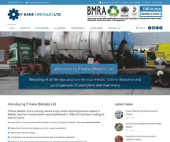Pkanemetals.com(Kane) Screenshot