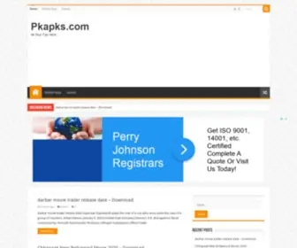 Pkapks.com(Privacy Policy) Screenshot