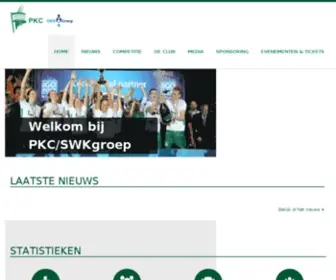 PKC-Korfbal.nl(Papendrechtse Korfbal Club) Screenshot