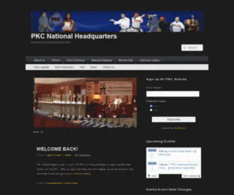 PKCHQ.com(Preserving Traditional Martial Arts) Screenshot