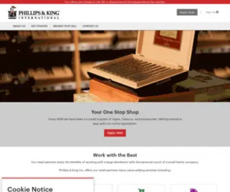 Pkcigar.com(Wholesale For Independent Retailers) Screenshot