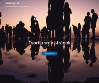 Pkdesign.sk(Tvorba web stránok) Screenshot