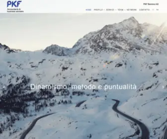 PKfbernina.ch(PKF Bernina AG) Screenshot