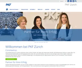 PKF.ch(Accountants and business advisors in Zurich) Screenshot