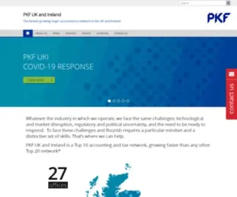 PKF.co.uk(PKF United Kingdom and Ireland I A global family of legally independent firms) Screenshot