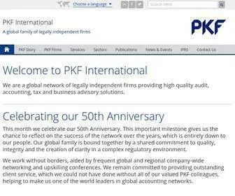 PKF.com(PKF International) Screenshot